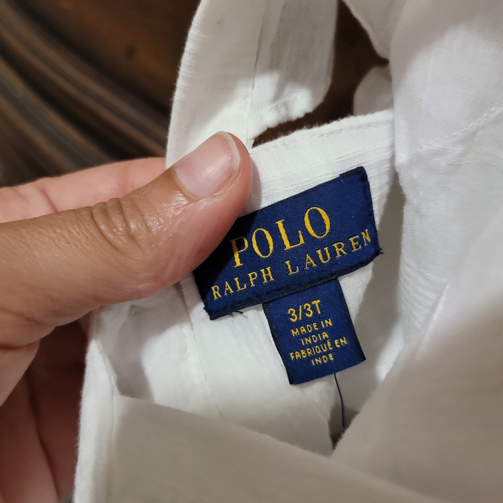 Polo White Summer Sundress